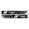 2KS Auto Zpětné Zrcátko Boční Pruh Znak 3D Samolepka Car Styling pro Toyota TRD Chr Corolla Yaris Rav4 E150 E120 Land Cruiser 200