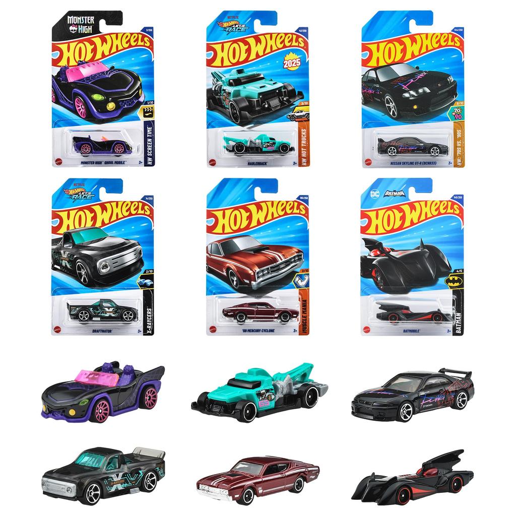 Hot Wheels Basic Cars H Assortment Vehicle Toy Mini Ages Cars, 36-Car Box, 3+, Multi-Purpose, 98PH-C4982