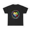 Autism Awareness Puzzle Heart T-Shirt - Respect Love Support Tee Shirt