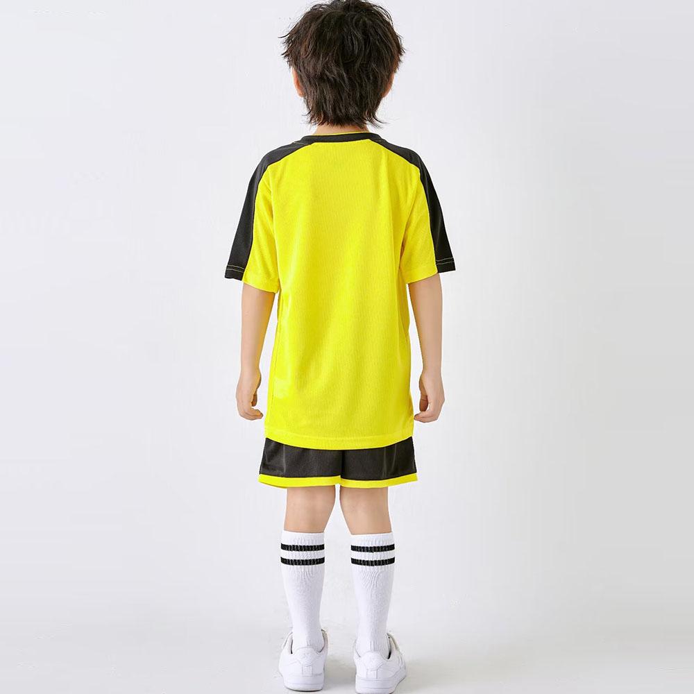 DIY Benutzerdefinierte Herren Kinder Fußballtrikot Anzug Schnelltrocknend Atmungsaktiv Club Schule Fußballmannschaft Trainingsuniformen 2-teilige Sportbekleidung 2023