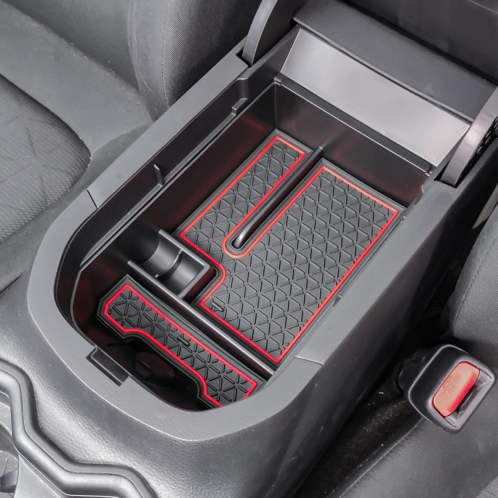 

Tray Black Accessories Glove Box Storage Insert Interior Center Console Organizer Divider Durable Compatible For RAV4 2019-2025 красный