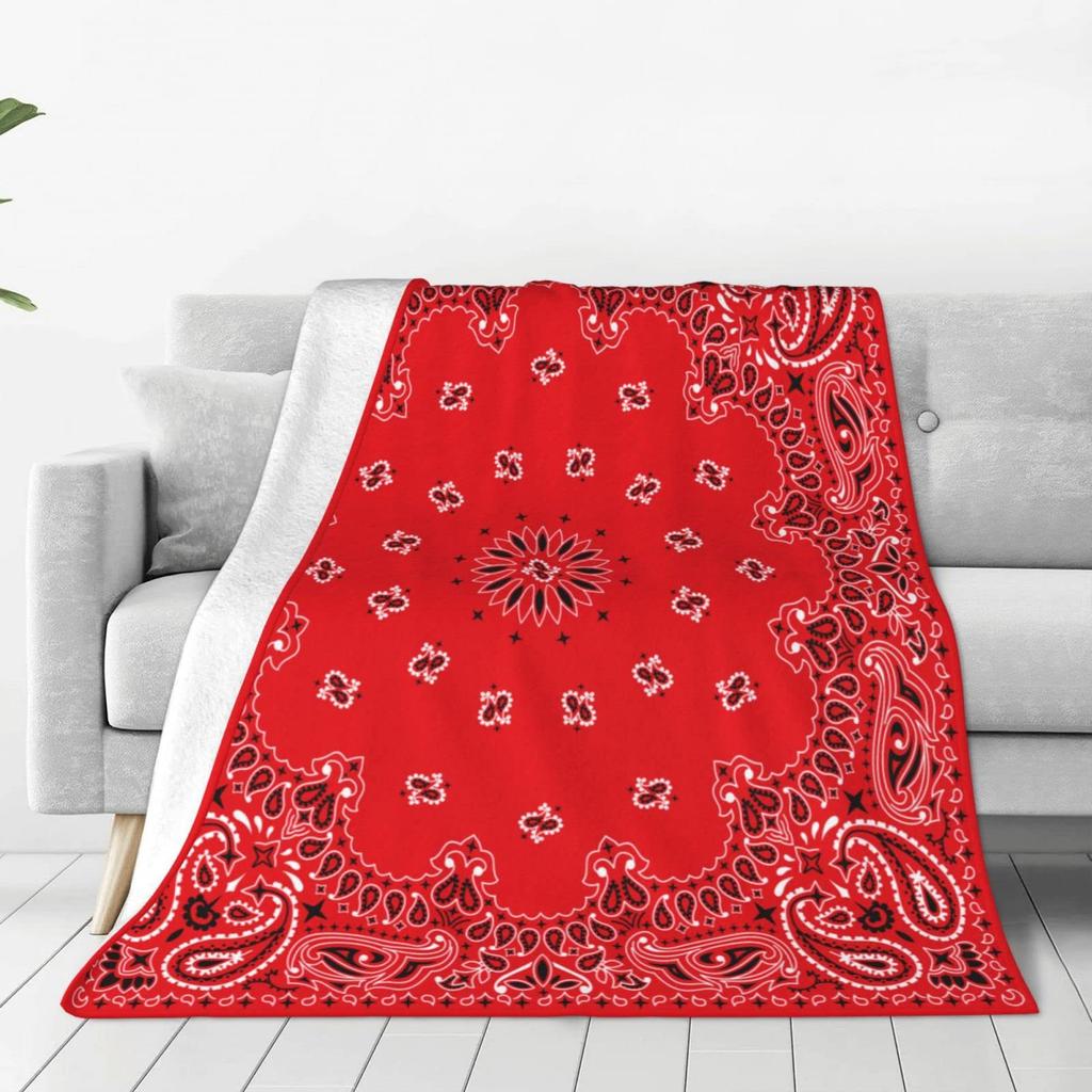 Bohemian Pattern Digital-printed Polyester Bedroom Velvet Flannel Cover Blanket Fleece Soft Sofa Cover Blankets for Beds
