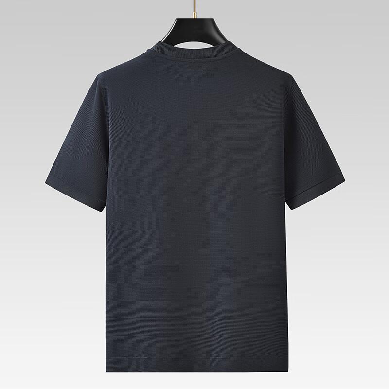 Men's Plus Size Short Sleeve Knit Pullover