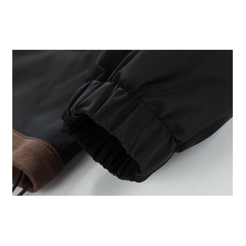 NASA MARVEL Hooded Fake Two-Piece Jacket