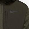 Nike Spliced Design Logo Print Hooded Jacket Men Outerwear Dark-Green BV3999-355