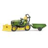 Bruder John Deere Lawn Mower (with Figure) BR62104