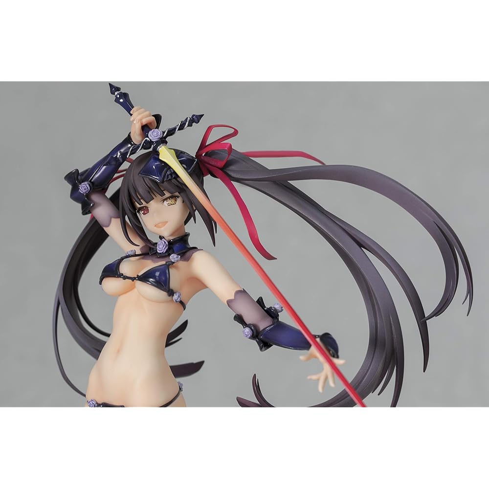 AlphaMax Date A Live Kurumi Tokisaki Bikini Armor Figure 1/7 Scale PVC Painted Collectible AX-0243