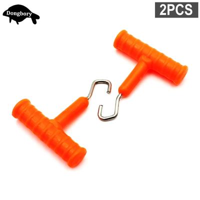 2ks Nářadí na lov kaprů Návazce na kapry Stahovák uzlů Háček Stahovák vlasce Nerezová ocel Návazec na vlasy Návazec na uzel Příslušenství k rybářským náčiním