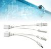 Kit de inyector y divisor PoE pasivo de 1 par Inyector y divisor PoE de 12 V para red inalámbrica