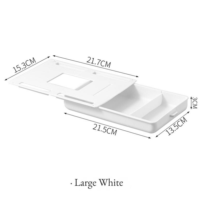 Drawer-type Storage Box Punch Free Storage Invisible Desktop Storage Box Drawer-type Self-adhesive Table Bottom Storage Rack