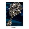 European & American Crystal Teardrop Brooch Zircon Pin Accessory