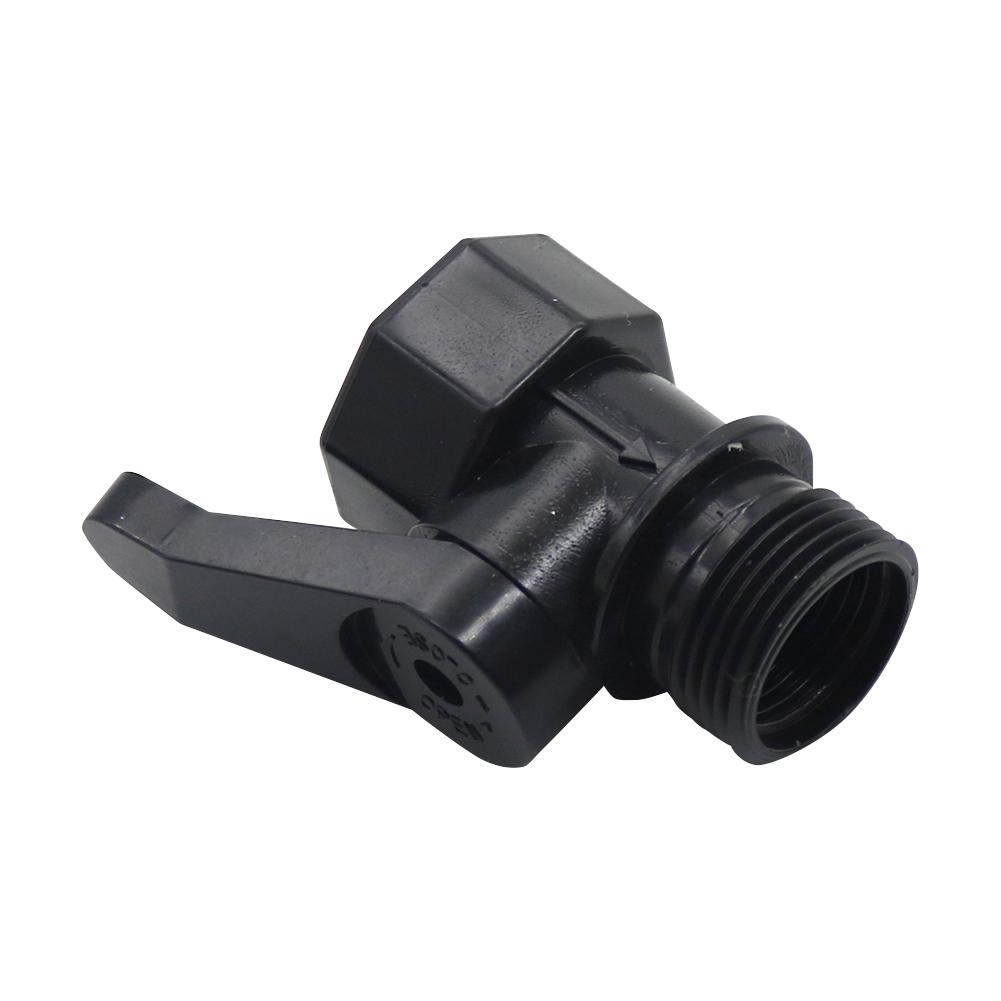 3/4 Inch Female To Male Thread Valve Garden Water Drip Irrigation Plastic Fittings Agriculture Tools Hose Adapter Shut Off Valve