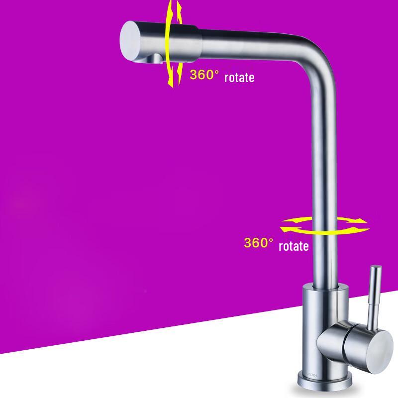 VEMUSE JDF-CW-503 Single Handle Kitchen Sink Faucet