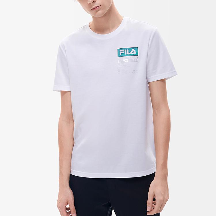 FILA T Shirt Men's Standard White F11M217103F-WT