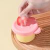 Baby's Complementary Food Bowl Glass Preservation Box Storage Steamable Egg Custard Dishes Tool for Infants Young Children