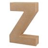 Papier-mâché Letter Z FSC Recycled100%, 15x10.5x3cm