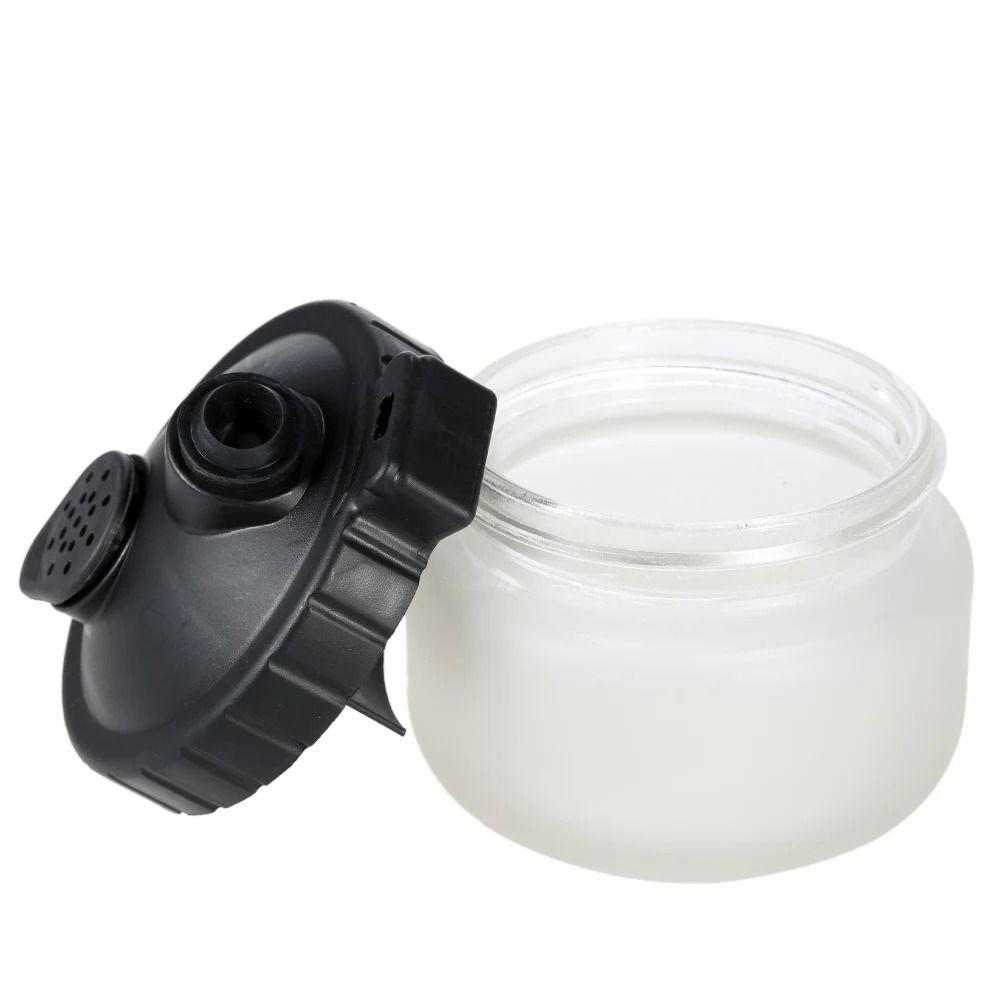 With Airbrush Hanger Spray Pen Cleaning Pot Metal Handle Waste Liquid Collector  Model Building