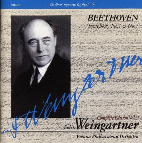 

CD WEINGARTNER; VIENNA PO - Complete Edition Vol.1 SGR8521 Japan Classical Used