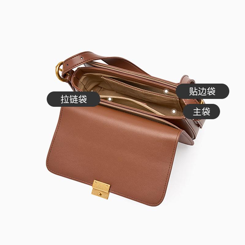 FLYING STARS Genuine Leather Women's Shoulder Bag Luxurious Diagonal Cross Bag able Designer Women's Tote Handbag