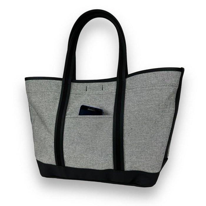 [Porter] Boyfriend Tote Chambray Tote Bag L 877-18539 Black
