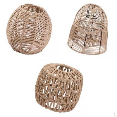 Set of 3 Retro Pendant Lamp Shade Hanging for Living Room Bedroom Hotel