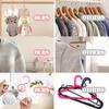 Baby Coats Rack Non-slip Baby Clothes Hanger Adjustable Storage Hangers Cute Kids Clothes Organizer Closet Children