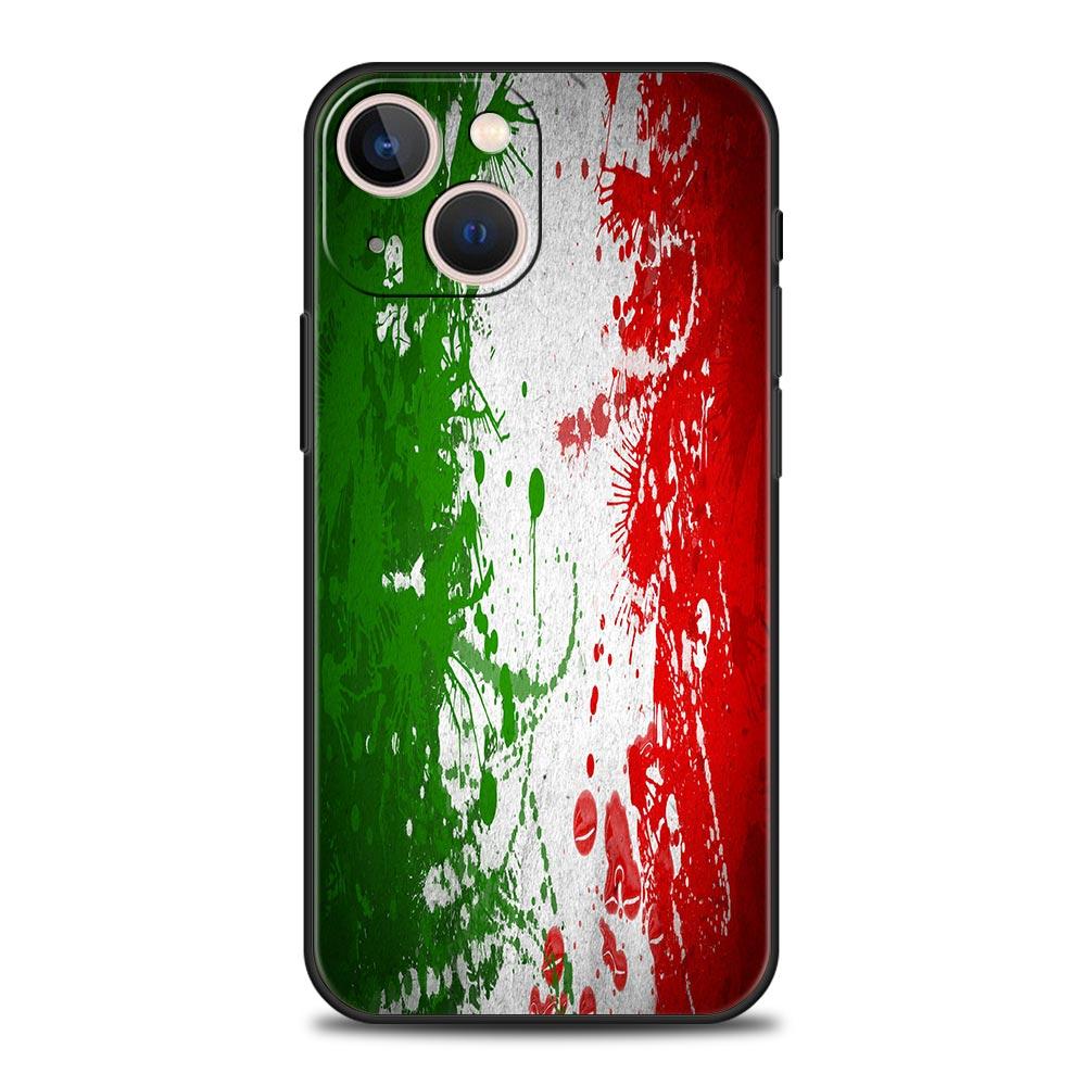 

Phone Case For iPhone 17 16e 15 14 13 12 11 Pro Max SE 7 8 Plus Shell iPhone 16 Soft TPU Cover Italian flag iPhone 16 Plus