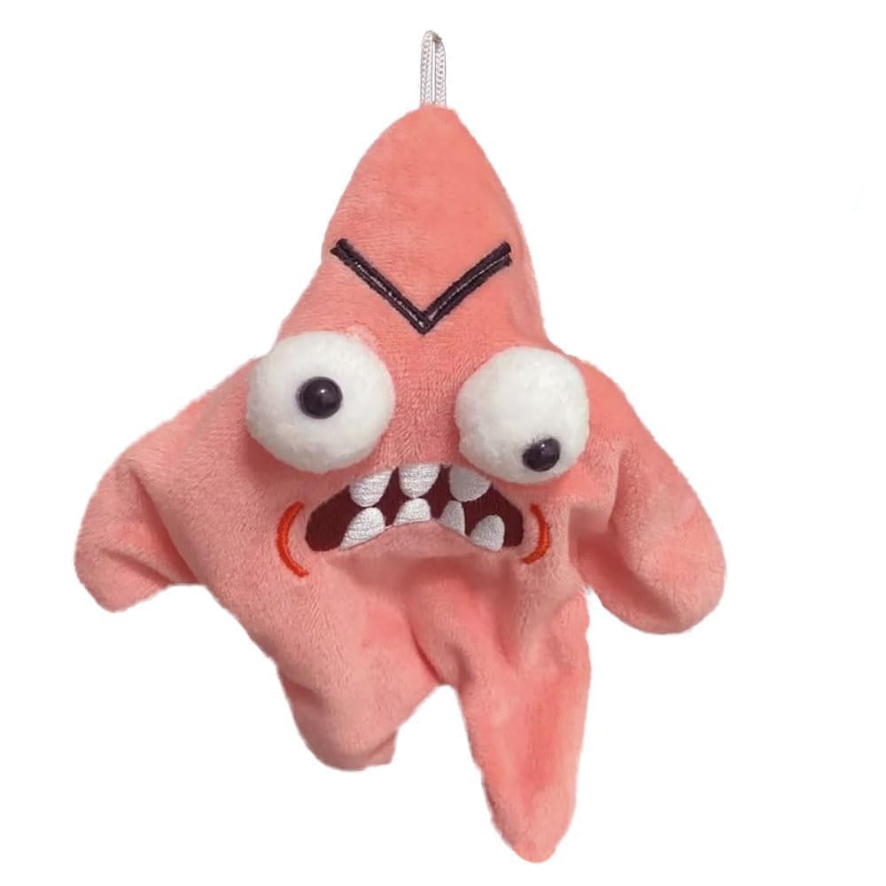 

Angry Starfish Plush Moving Star USB Angry Cute Shooting Stress Hanging Toy Toy, Doll, Charging, Starfish, Star, Fun, Relief, (Starfish)