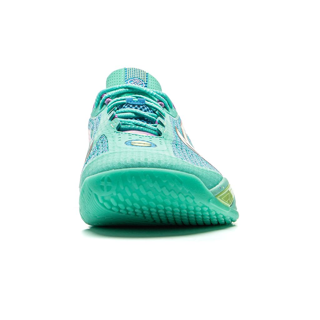 New LiNing Flash Strike 11 Anti Slip Wear Resistant Low Top Basketball Shoes Men's Green ABAV031-4