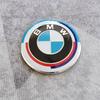 Dla BMW E53 E90 E60 Edycja 50-lecia Listwy Wnętrza 74mm 82mm Maskownica Maski Przednia Tylna Bagażnika Emblemat Logo Odznaka Naklejka
