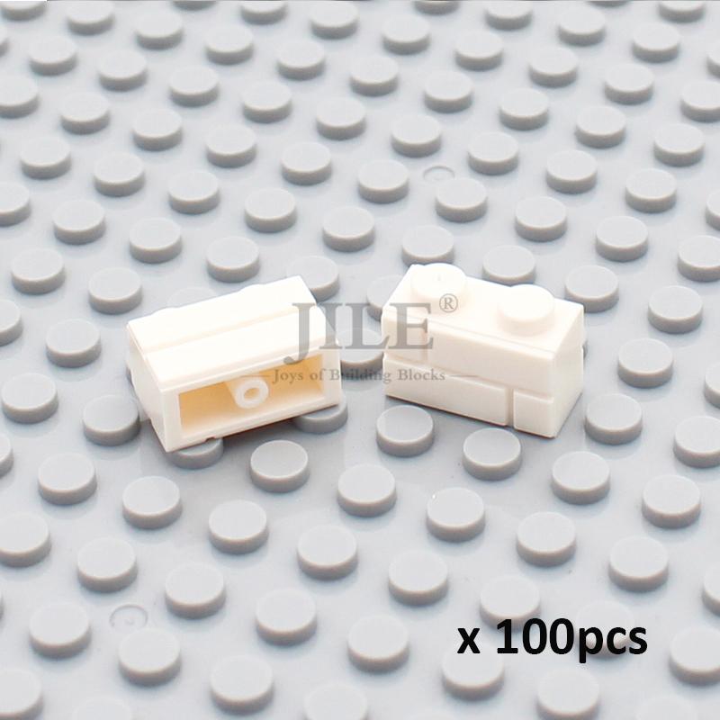 DIY Building Blocks Wall Figures Bricks 1x2 1x3 1x4 Dots Constructions City Creative Toys Build MOC Compatible with 98283 15533