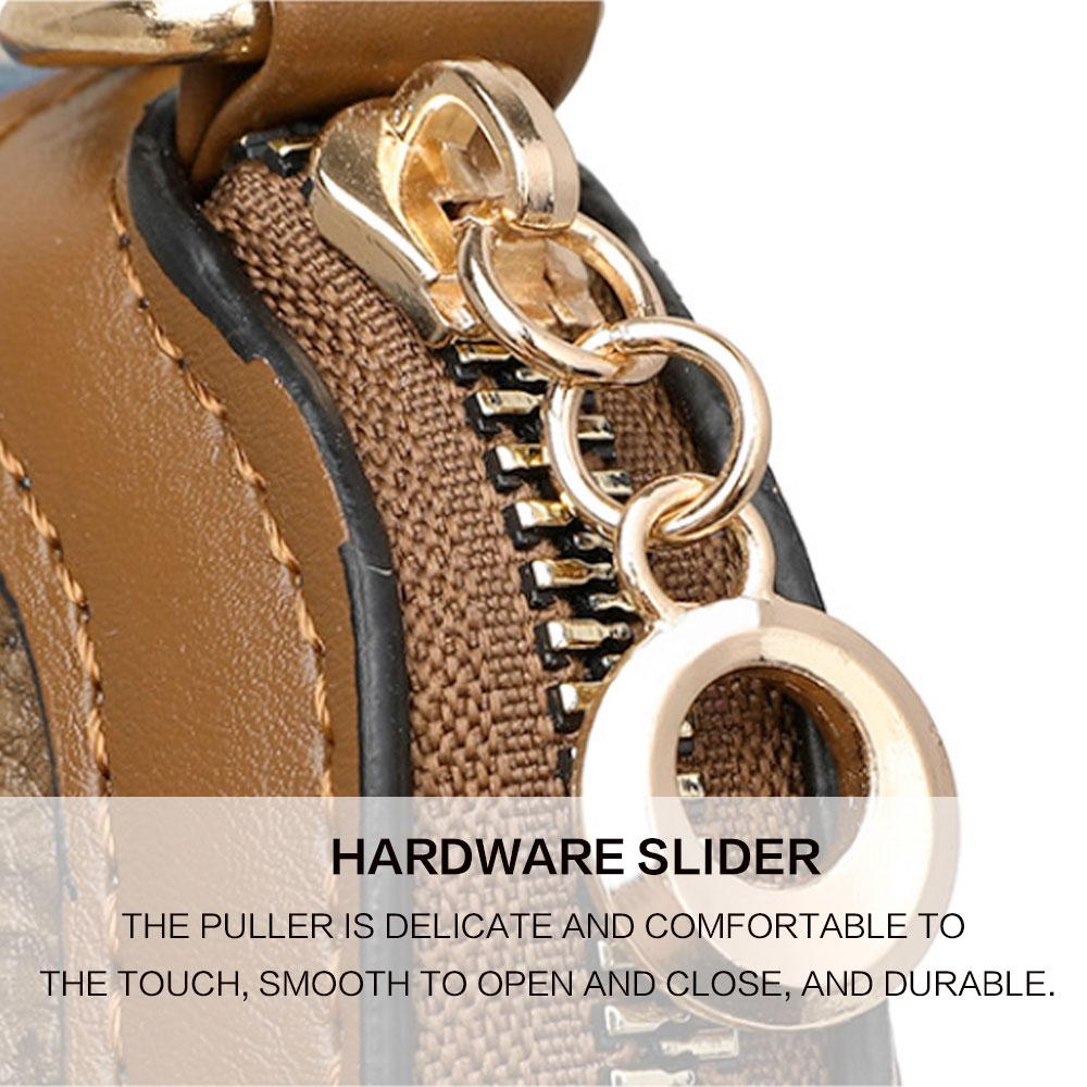 Stylish PU Leather Crossbody Bag Color Block Ethnic Design Adjustable Detachable Strap Zipper Closure Inner Phone Pocket