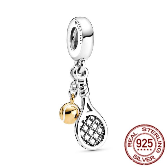 Fit Original Fasion Bracelet Bangle 925 Sterling Silver Balloon Beach &Parrot Dangle Charm Bead Diy Jewelry For Women Gift