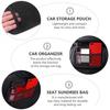 2pcs Car Interior Storage Bag Multifunctional Car Seat Storage Bag