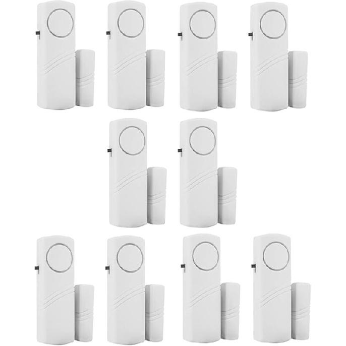 Door Window Alarm, 90DB Door Alarms for Kids Safety, Wireless Sensor Door Window Burglar Alarm-Window Pool Alarms for Home, 3 Pack