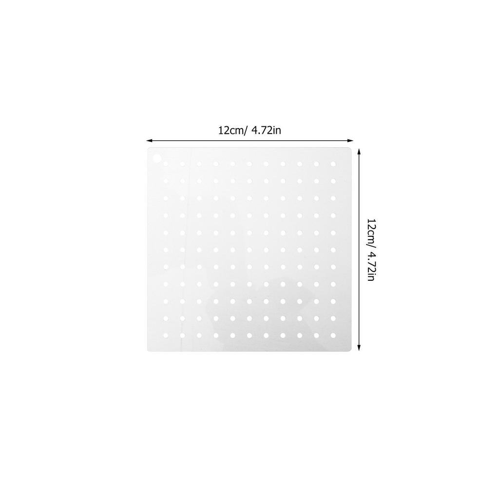 4Pcs Transparent Acrylic Quilting Templates Geometric Pattern Stencils for Embroidery Tracing Machine Quilting Tool Sewing