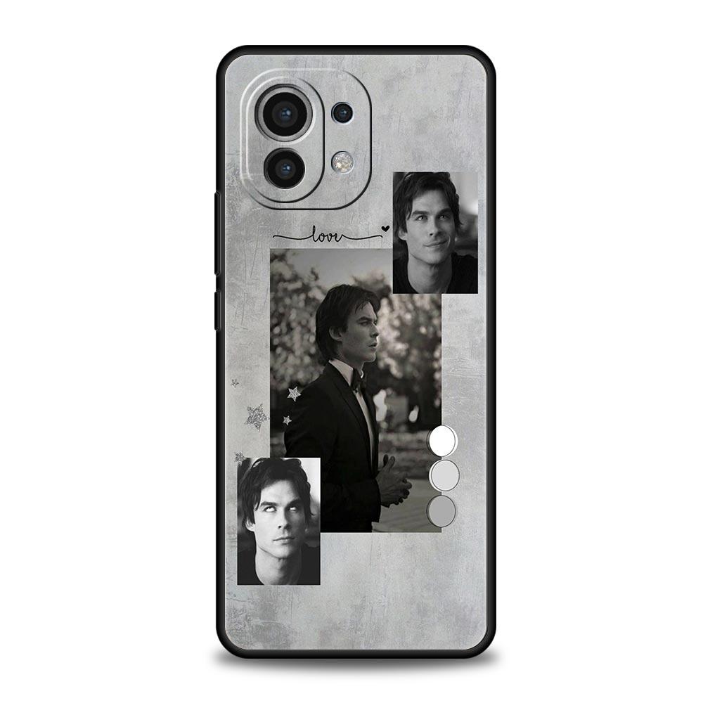 

The Vampire Diaries Damon Phone Case For Xiaomi Mi 15 14 Pro 13 12 11 Lite 5G 10T 11T 12T 13T 14T Poco X6 X5 X4 X3 NFC F3 Cover Xiaomi 14T