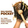 Baseball Glove Mallet Wood Quick Create Ball Shaped Pocket Softball Glove Mallet Solid Construction Mallet
