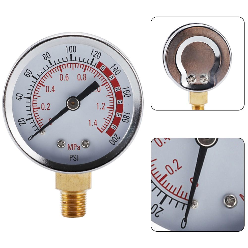 1.4Mpa Pressure Gauge 7.1*5.2*2.7cm For Pool Filter