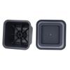 6Pcs 3 Inch Trapezoid Furniture Risers Sofa Leg Pads for Bed Table Cabinet Sofa Feet Black