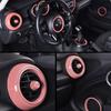 Car Air Vent Outlet Button Adjuster Cover Housing Interior Decor Sticker For Mini Cooper S JCW F55 F56 F57 Hatchback Accessories
