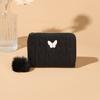 New women's change bag casual fashion card bag embroidered butterfly women's bag ig mini women's wallet