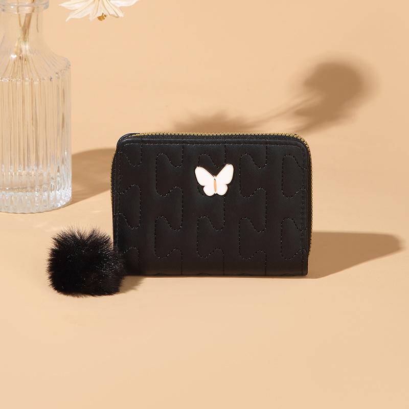 New women's change bag casual fashion card bag embroidered butterfly women's bag ig mini women's wallet