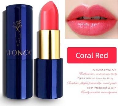 Authentic French Lipstick That Doesn'T Fade, Doesn'T Stick To the Cup, Is Long-Lasting, Waterproof, Sweat-Proof, Moisturizing, and Has a Nude Color