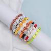 7-Piece Simple Retro World Cup Sports Bracelet Set - Basketball, Baseball, Football