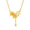 Blumen-Accessoires Retro Damen Schlüsselbein-Kette Schmuck Halskette Anhänger