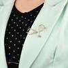 Hohe Qualität 2 Broschen Arzt Krankenschwester Stethoskop Broche Medizinschmuck Emaille Pin Jeansjacken Kragenabzeichen Pin