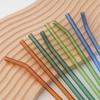Reusable Drinking Glass Straw High Borosilicate Glass Straw Wide 8mm Eco Friendly Straw for Cocktail Smoothie Milkshake Dinkware