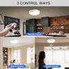 Homelist Newly Upgraded 8000mAh Rechargeable Motion Sensor Ceiling Light | Battery-Operated Wireless Ceiling Light with Remote for Shower, Bathroom,