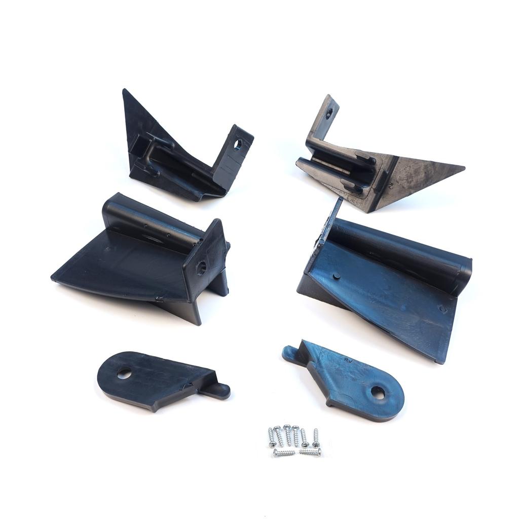 EHL520+EHL521 Headlight Holder Mount Repair Bracket Tab Set Left Right Side for Renault Dacia Lodgy Dokker 2012-On 260607950R 260102414R